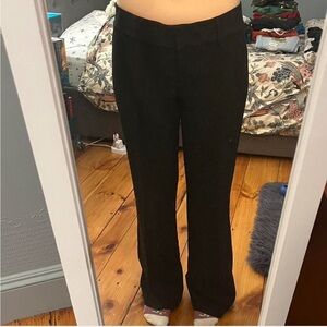 Talbots Black Boot Cut Flare Pants